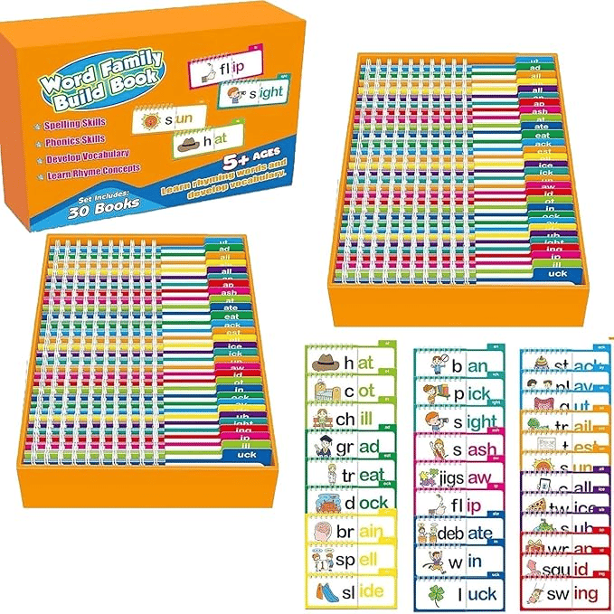 🔥🔥30 Read and Rhyme Flip Books