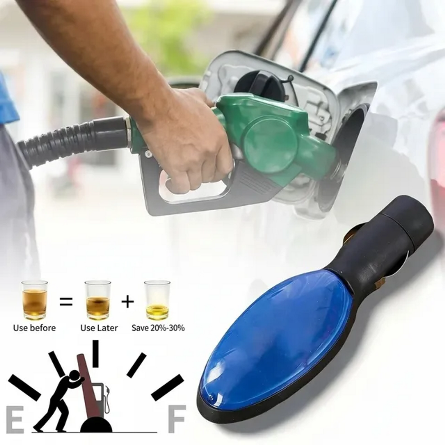 š„BUY 1 GET 1 FREEš„Plug-and-Play Fuel Saver: Drive Further, Improve Fuel Efficiency