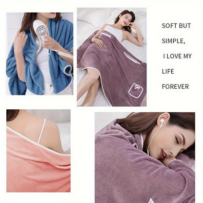 🔥HOT SALE 🎁Plus Size Women's Wearable Shower Skirt