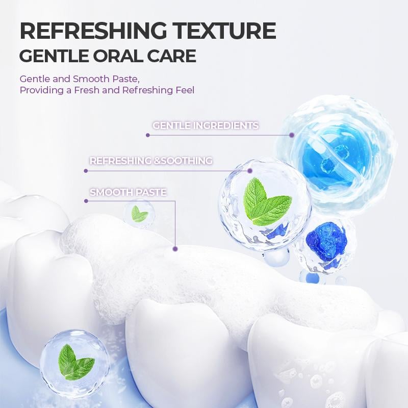 Kreain Nature Oral Care Toothpaste, Fresh Breath, Prevent Tooth Loss, Natural Ingredients, Gentle Care