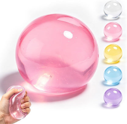 🔥Buy 1 Get 1 Free🔥Crystal Clear Jelly Squeeze Ball 🍬Soft Coconut Oil Fidget Toy, Perfect Stress Buster for Boredom & Anxiety🥰