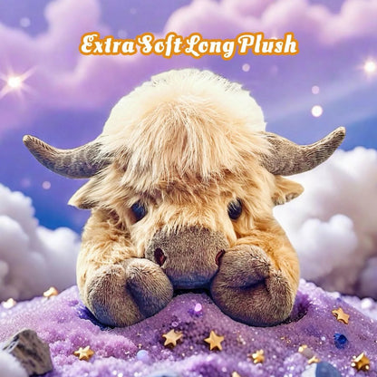 🔥LAST DAY 49% OFF -🎁Cute Cartoon Highland Cow Cuddly Toy