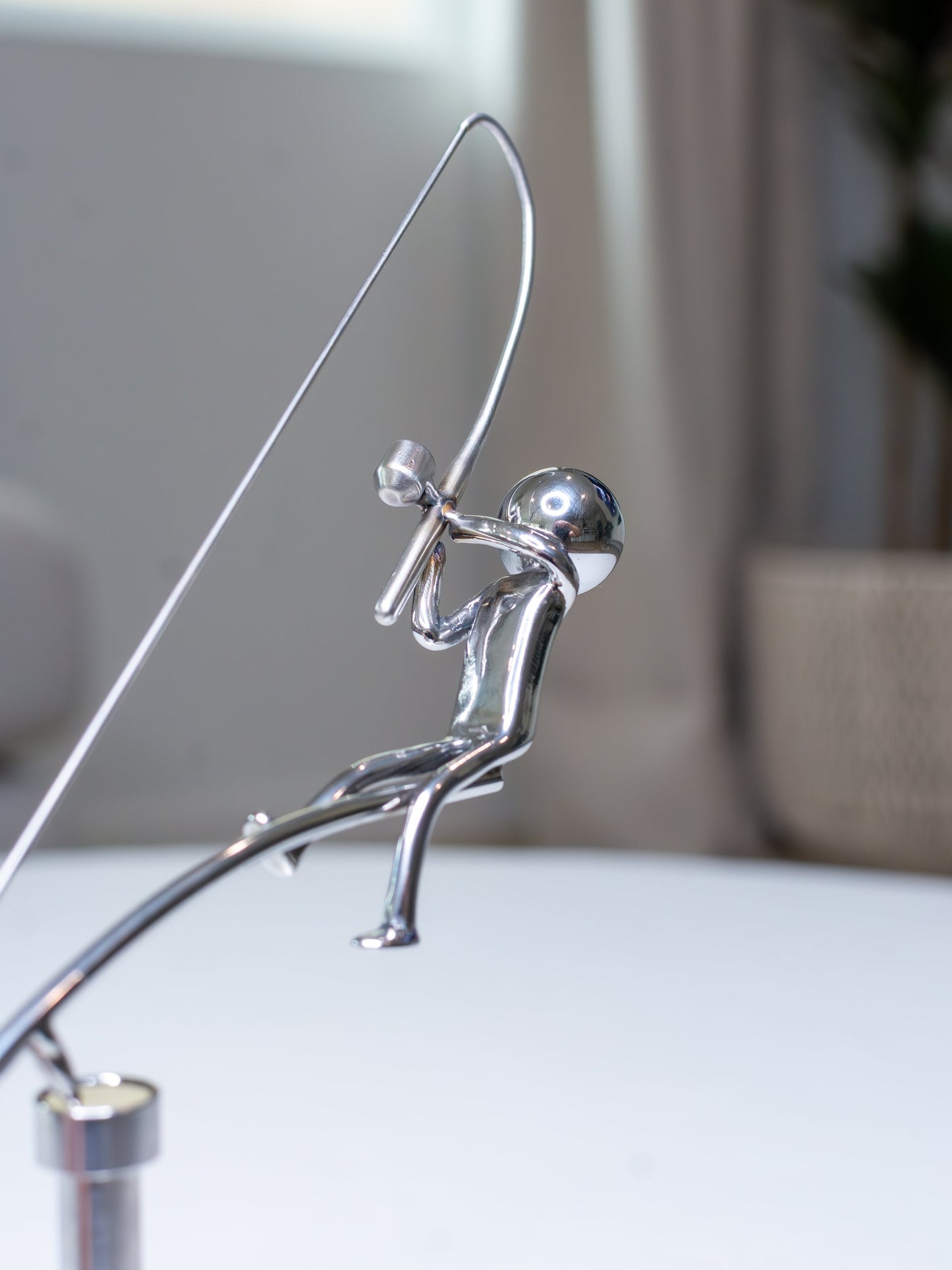 🎣The Fisherman Balancing Sculpture