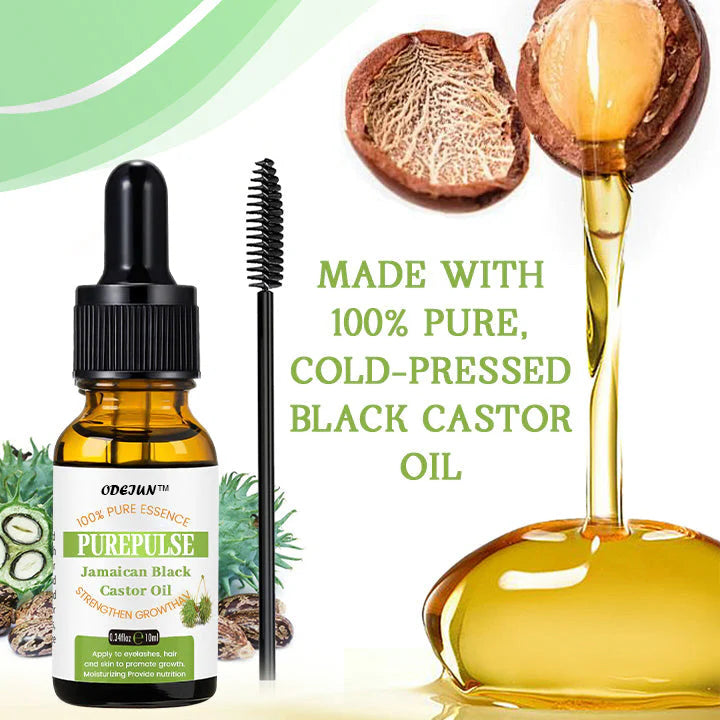 ODEIUN™PurePulse Jamaican Black Castor Oil (New Formula)