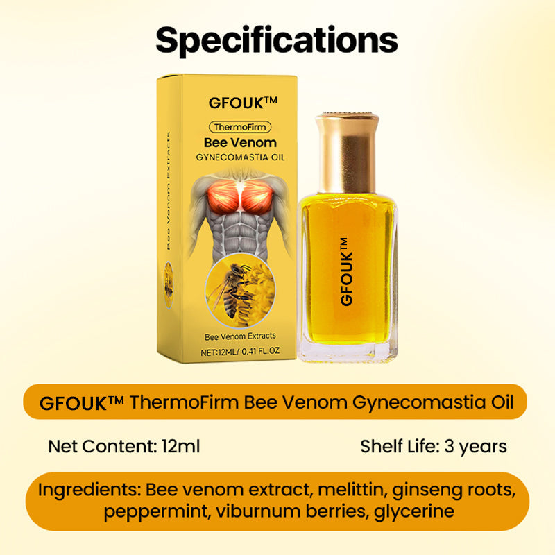 【Official Flagship Store】 ThermoFirm Bee Venom Gynecomastia-Oil