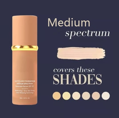 🎁🎁 Foundation 4 in 1 - Medium Spectrum(Buy 2 Free Shipping Only Today!!!)