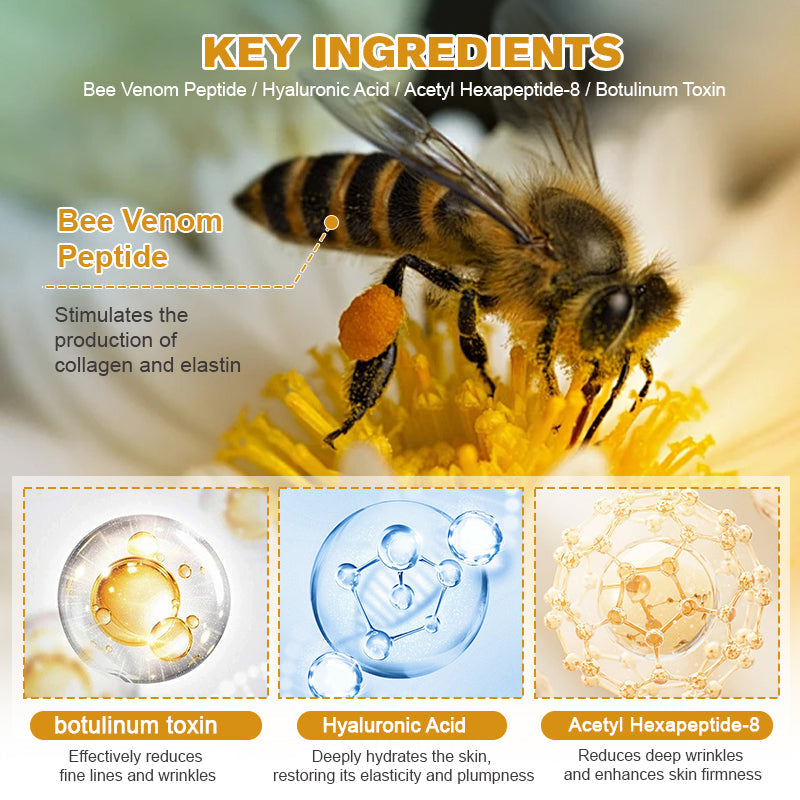(Made and Shipped from USA) 🧑‍⚕️NEGUSY® Botox Bee Venom Wrinkle Removal Cream