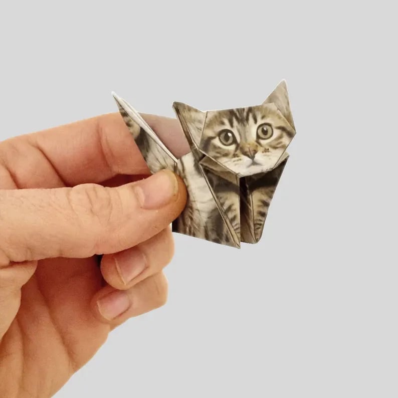 ✨Easy DIY Paper Cats Kit | Guided Lines & Instructions Included