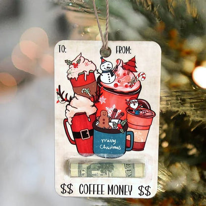 🎅💸 Handcrafted Wooden Money Holders Gift(no money)