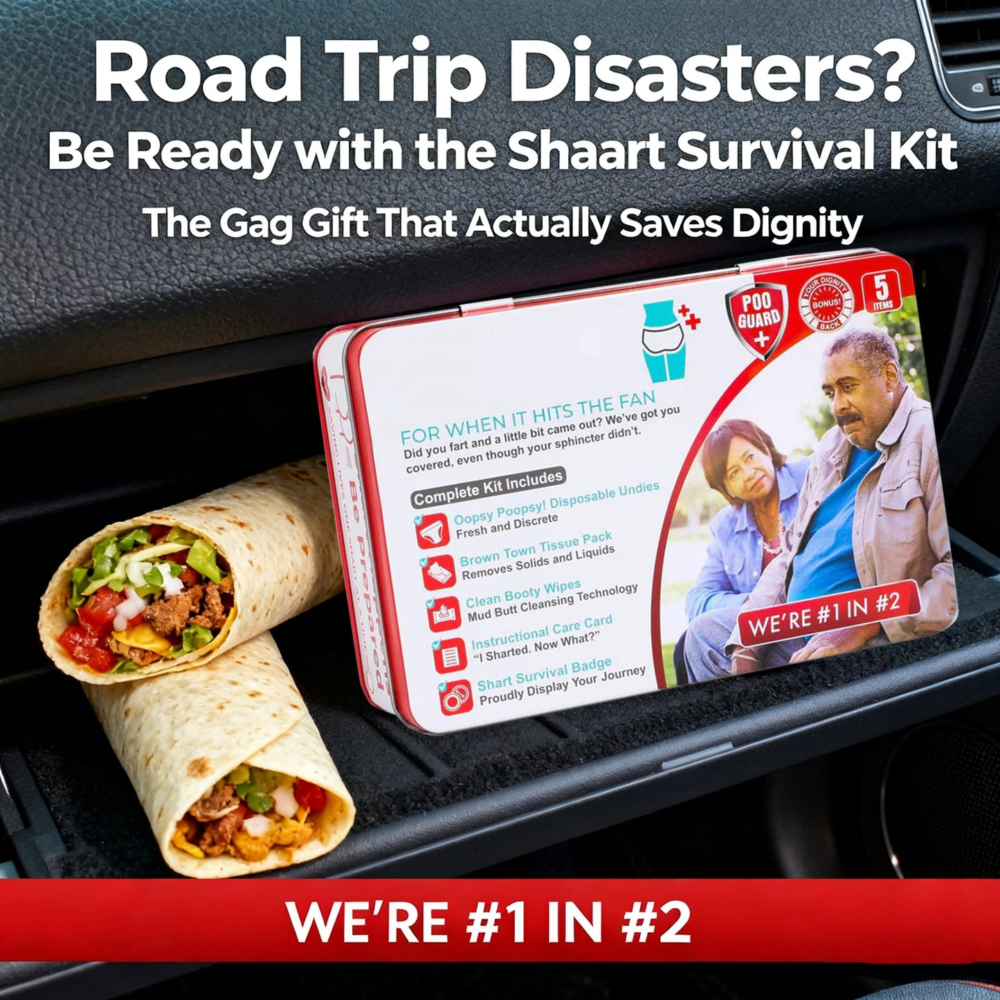 🚨 Emergency Shart Kit - Because Life's Little Accidents Happen! 😅