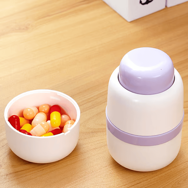 💊 Experience Effortless Pill Cutting - ✨Portable Pill Precise Fixed Positioning Cutting Machine