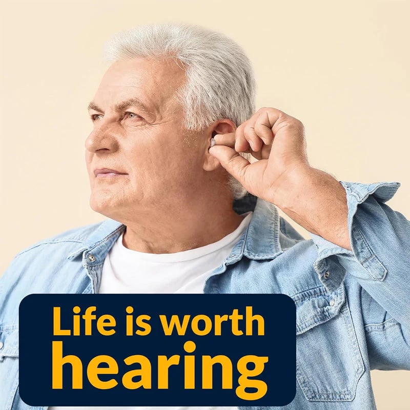 ⏰Christmas Limited Promotion 🔥Hearing Bluetooth Aids Sleep Earbuds Bluetooth headset