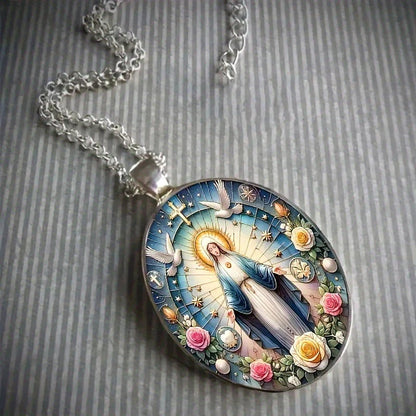 Christmas Nativity Pendant - Faithfulm Anniversary Limited
