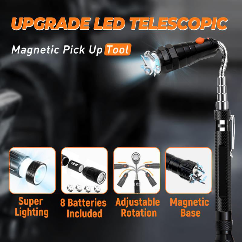 🎄Christmas  Discount 49% Off🔧Telescoping Magnetic Pickup Tools