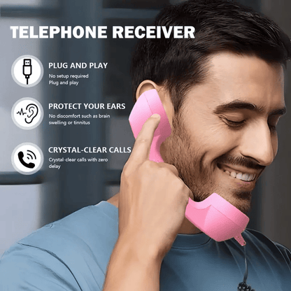 🎄Christmas Sale 49% OFF📞Bluetooth Retro Phone Handset Type-C