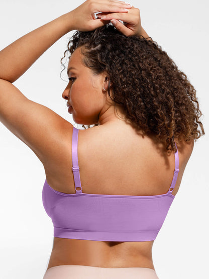 Feelingirl Everyday Wireless Bra Unlined Soft Bra