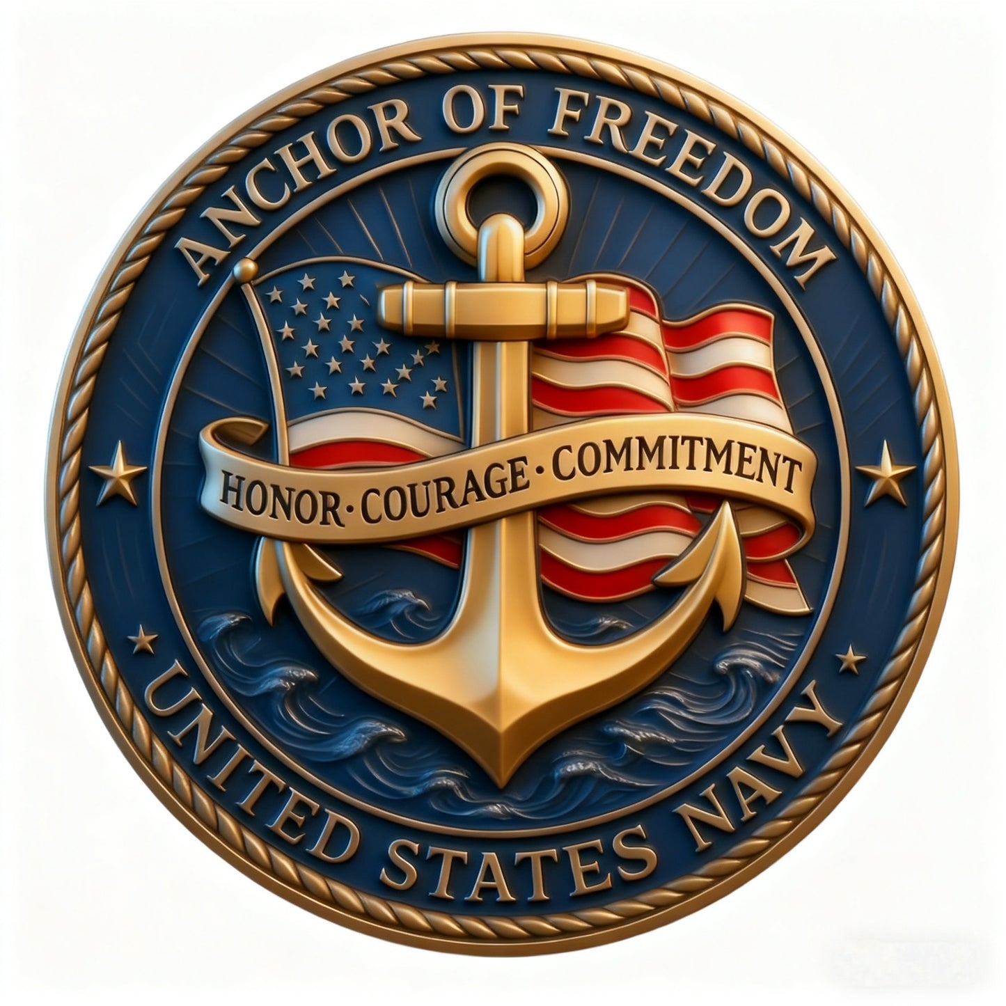 ⚓ U.S. Navy 250th Anniversary Commemorative Coin – 1775–2025