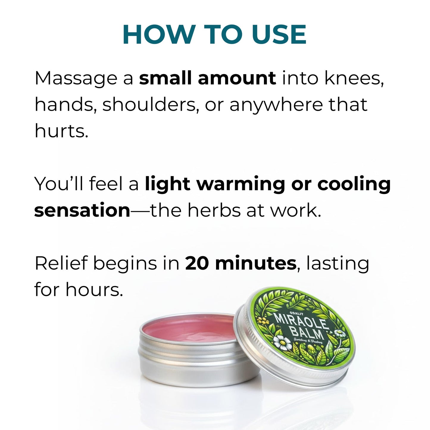 ODALIT Miraole Balm™ Herbal Powerhouse