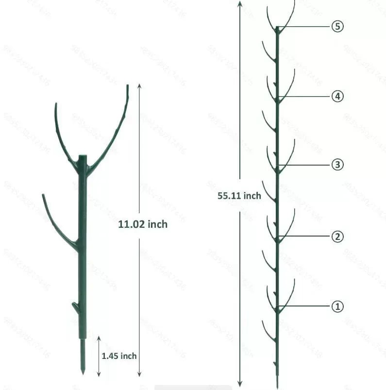 💕💖🌿 5 Pack Plant Support Stakes