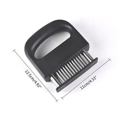 Meat Tenderizer with 48 Stainless Steel Blades – Tenderizing Steak, Chicken, Beef, Fish, and Pork
