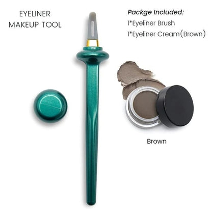 Flawless Eyeliner Set with Eyeliner Cream