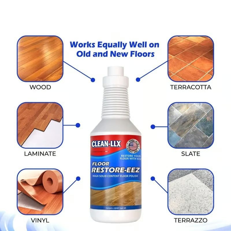 🔥Last Day 49% OFF - ✨🧴 Clean-llx Floor Restorer – Shine & Protect Instantly 🏠