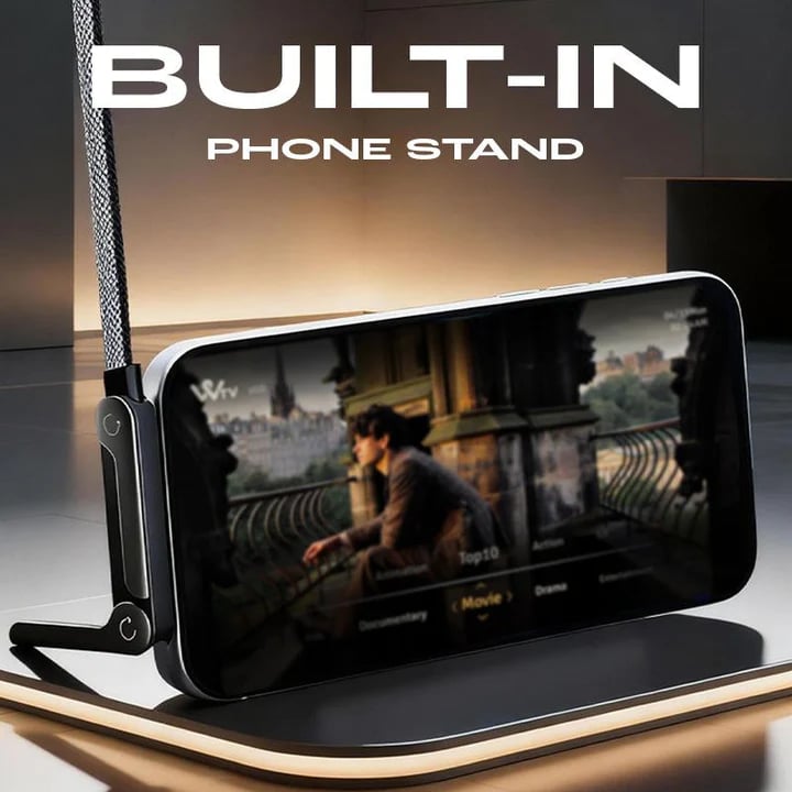⚡2-in-1 Invisible Holder Charger Cable – Fast Charging Cord with Built-In Phone Stand