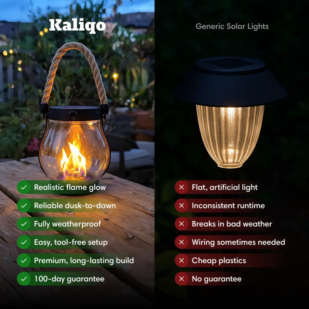2025 New Solar-Powered Hanging Outdoor Light
