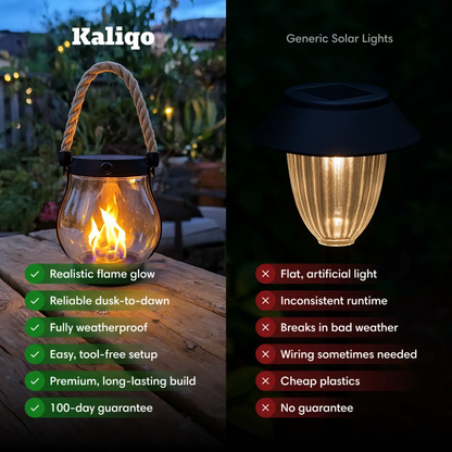 2025 New Solar-Powered Hanging Outdoor Light