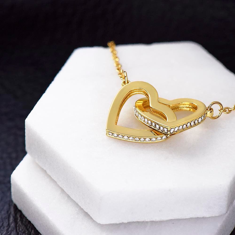 To My Granddaughter - Forever Linked Hearts - Gift Set