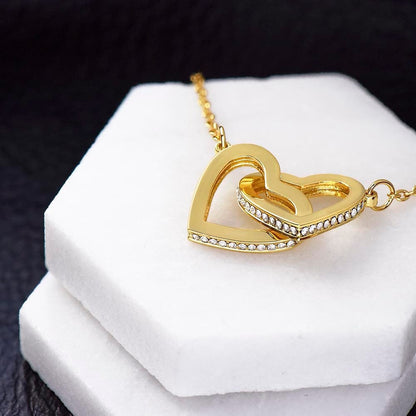To My Granddaughter - Forever Linked Hearts - Gift Set
