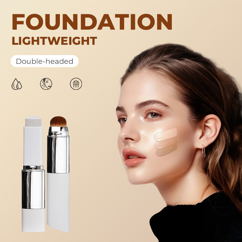 💜LAST DAY - BUY 1 GET 1 FREE💜Double-headed Lightweight Foundation Stick